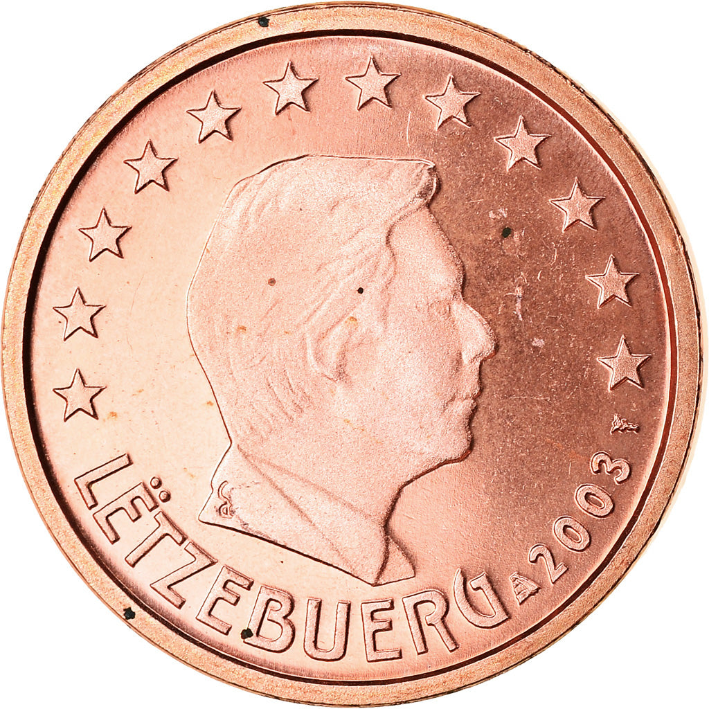 Lussemburgo, Euro Cent, 2003, FDC, Acciaio placcato rame, KM:75