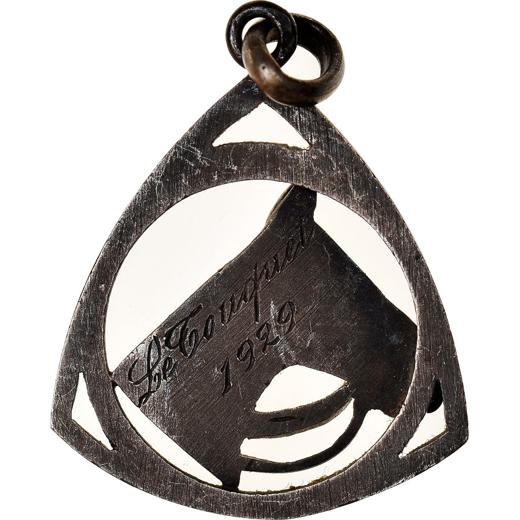 France, Médaille, Equitation, Cheval, Le Touquet, Sports & leisure, 1929, TTB