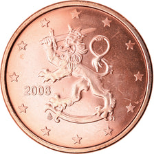 Finlandia, 5 Euro Cent, 2012, FDC, Acciaio placcato rame, KM:100