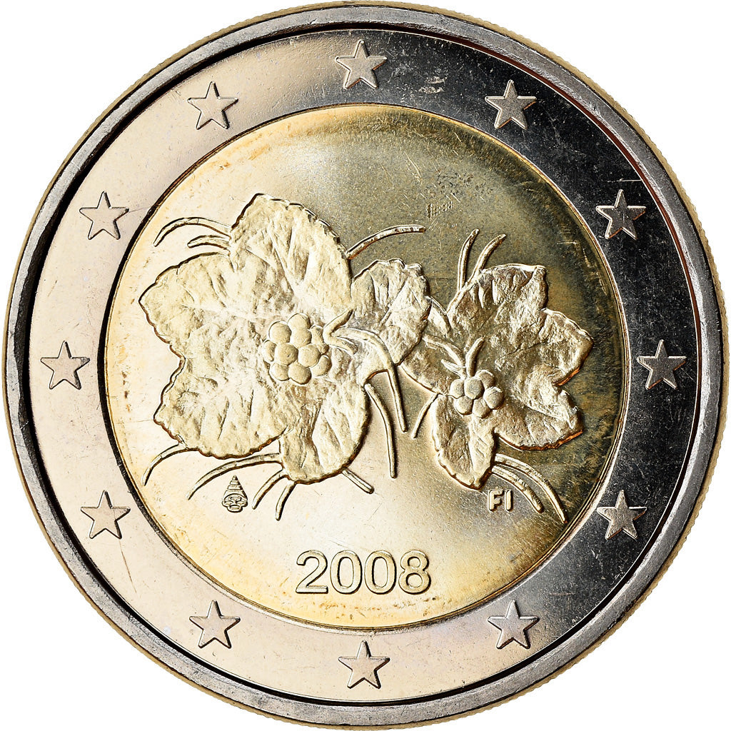 Finnland, 2 Euro, 2008, STGL, Bi-Metallic, KM:130