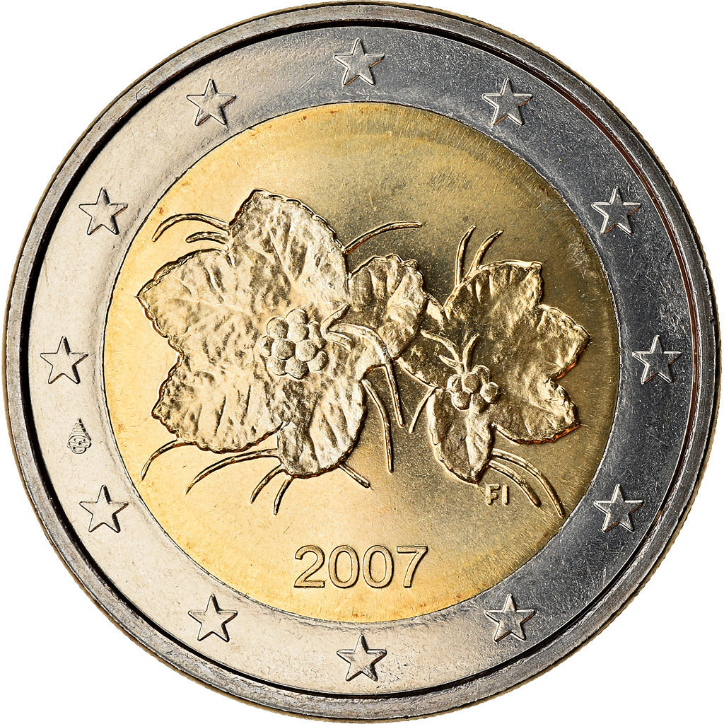 Finnland, 2 Euro, 2007, STGL, Bi-Metallic, KM:130