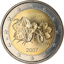 Finnland, 2 Euro, 2007, STGL, Bi-Metallic, KM:130