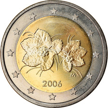 Finlândia, 2 Euro, 2006, MS(65-70), Bimetálico, KM:105