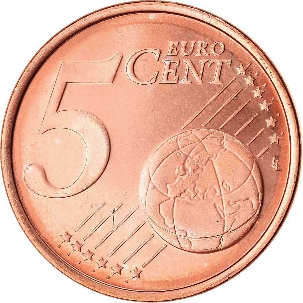 Finland, 5 Euro Cent, 2005, MS(65-70), Copper Plated Steel, KM:100