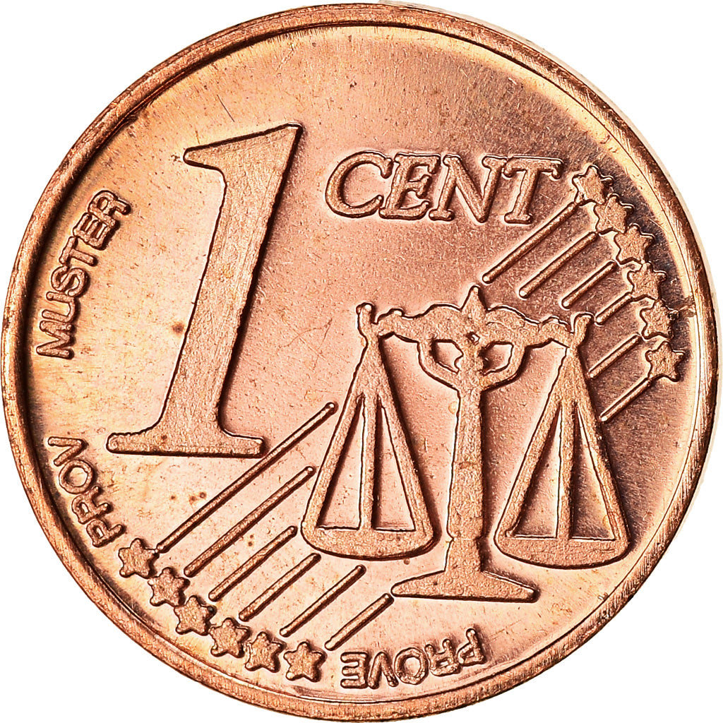 France, Euro Cent, Corse, 2004, unofficial private coin, MS(63), Copper Plated