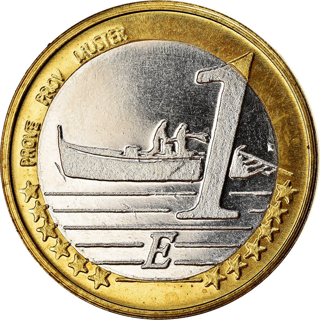 France, Euro, Corse, 2004, unofficial private coin, SPL, Bi-Metallic