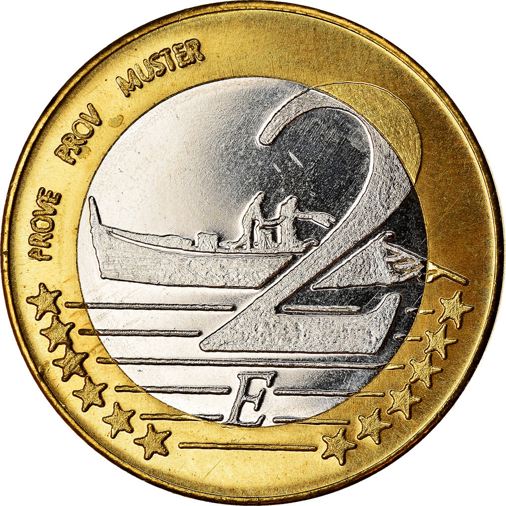 Francia, 2 Euro, Corse, 2004, unofficial private coin, SPL, Bi-metallico