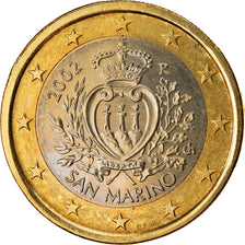 San Marino, Euro, 2002, UNZ+, Bi-Metallic, KM:446