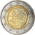 Francia, 2 Euro, EMU 10th Anniversary, 2009, EBC, Bimetálico, Gadoury:11