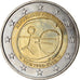 Frankrijk, 2 Euro, EMU 10th Anniversary, 2009, PR, Bi-Metallic, Gadoury:11