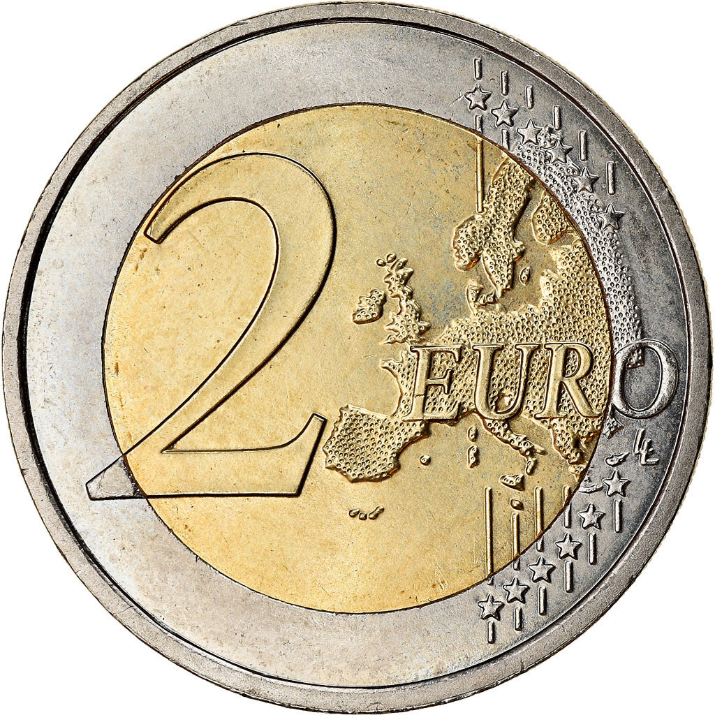 Frankrijk, 2 Euro, EMU 10th Anniversary, 2009, PR, Bi-Metallic, Gadoury:11