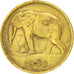 BELGIAN CONGO, Franc, 1949, KM #26, EF(40-45), Brass, 19.20, 2.49