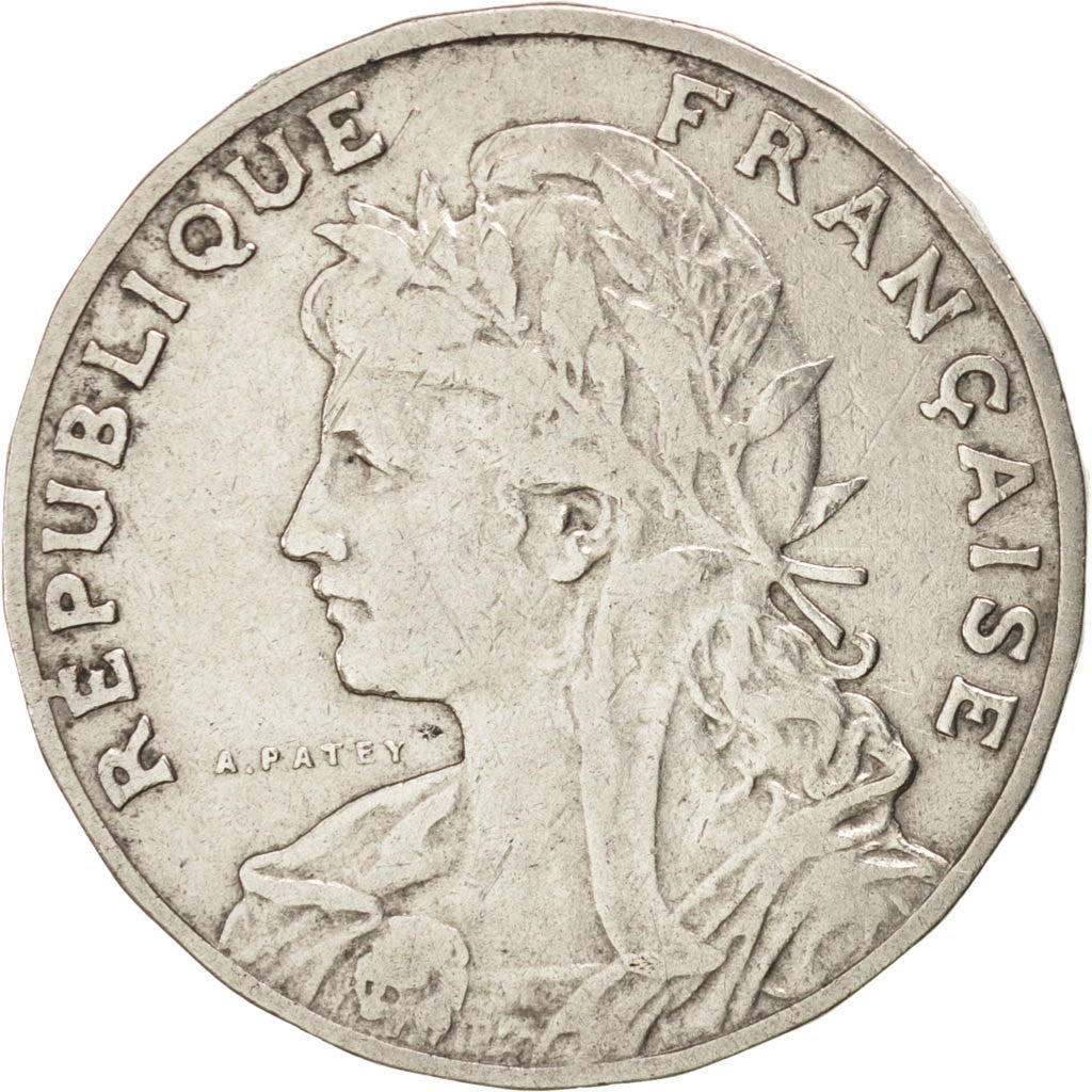 Troisième République, 25 Centimes Patey 1905, KM 856
