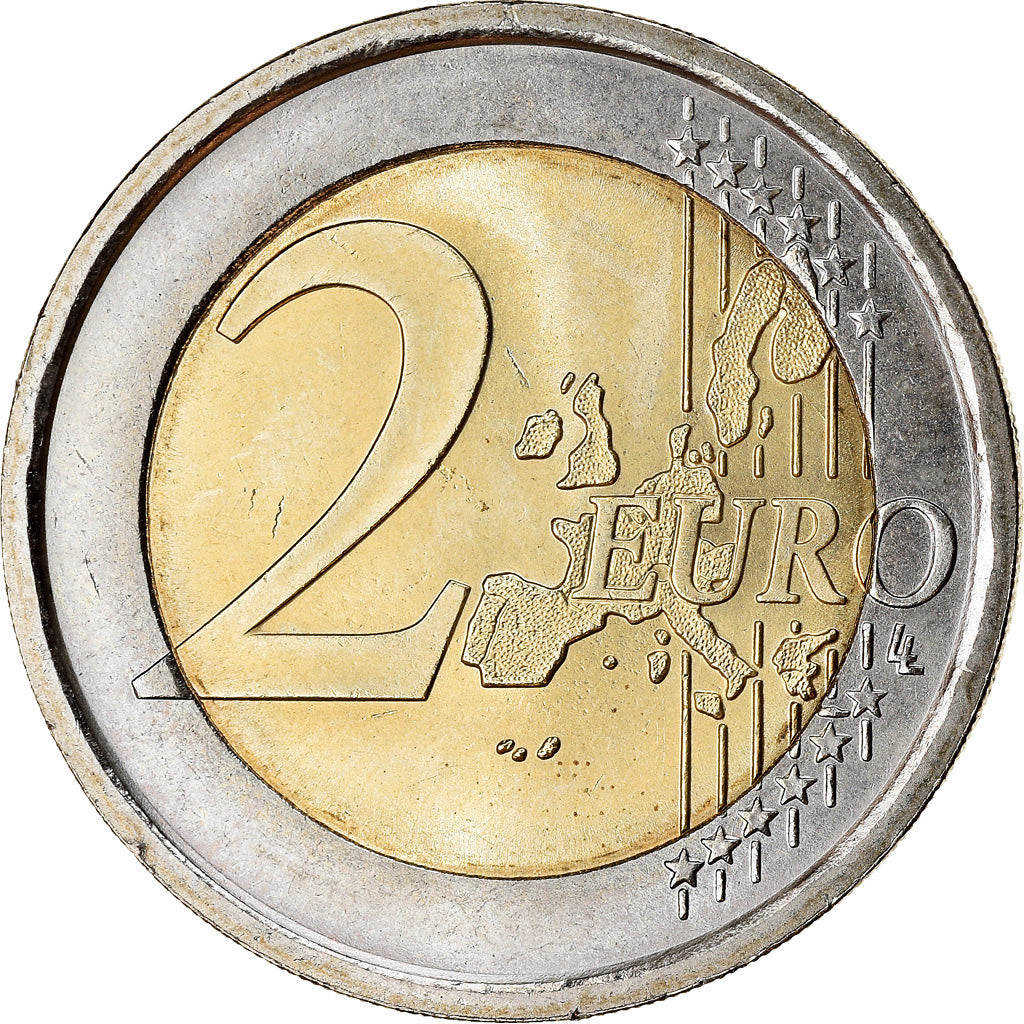 Itália, 2 Euro, Torino Winter Olympics, 2006, MS(63), Bimetálico, KM:246