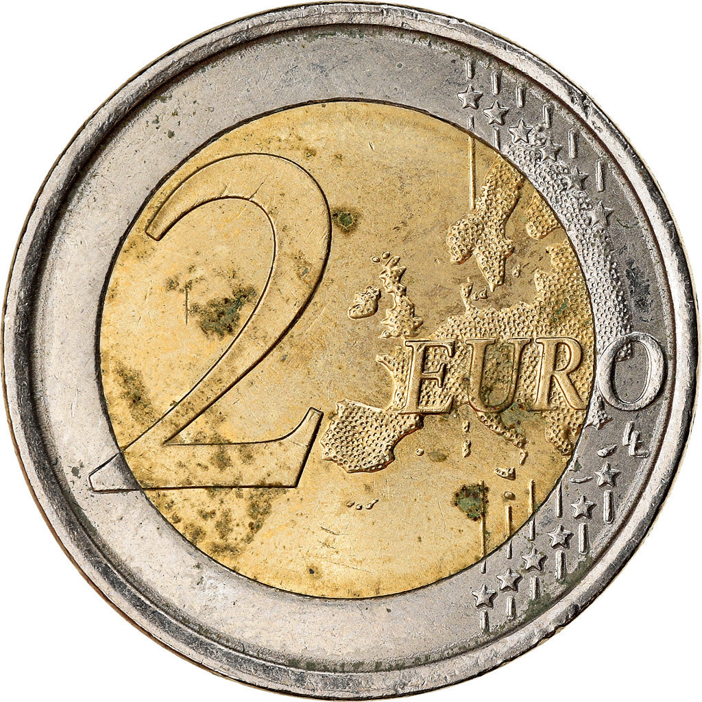 Spain, 2 Euro, 2010, EF(40-45), Bi-Metallic, KM:1152