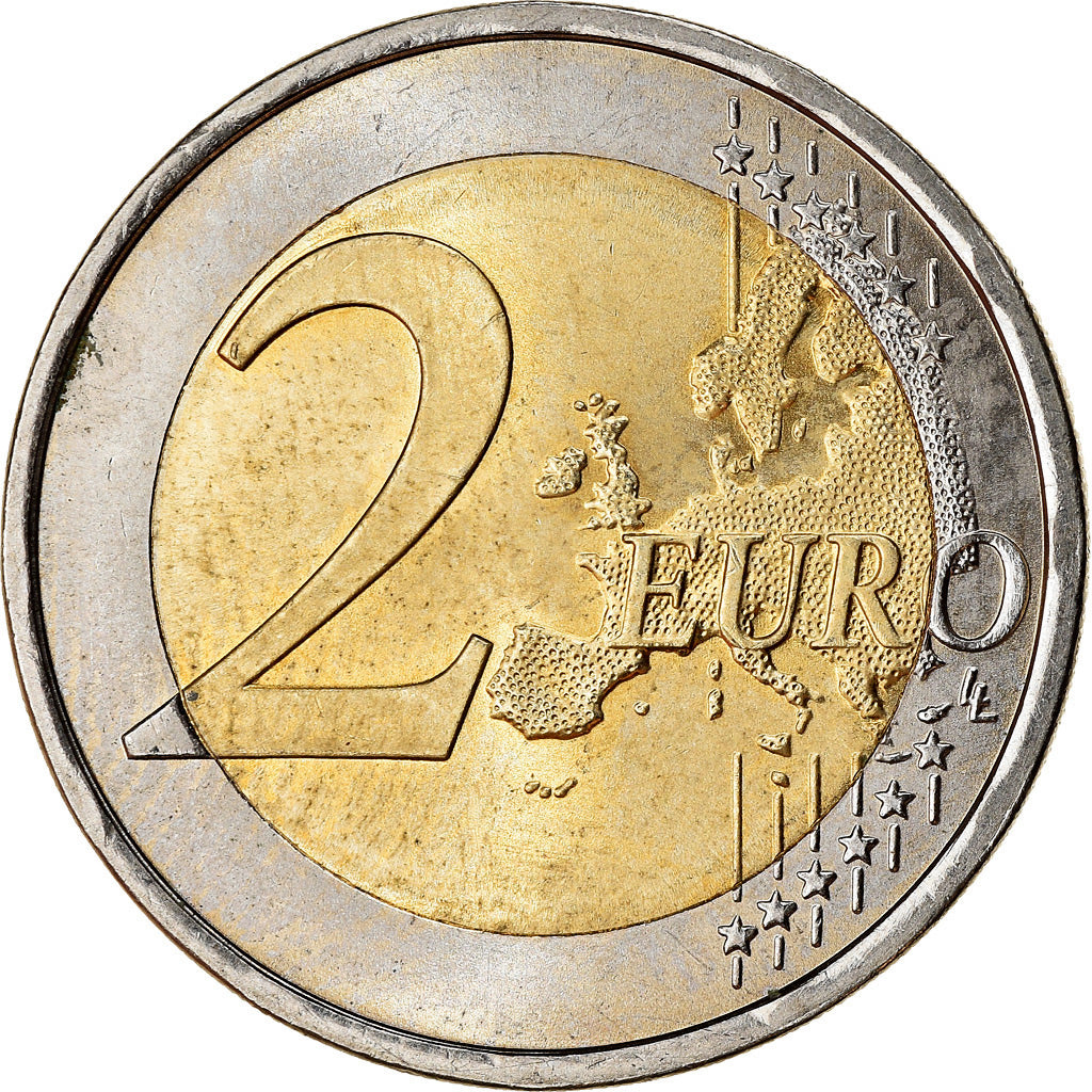 Portugal, 2 Euro, 2008, SS, Bi-Metallic, KM:784