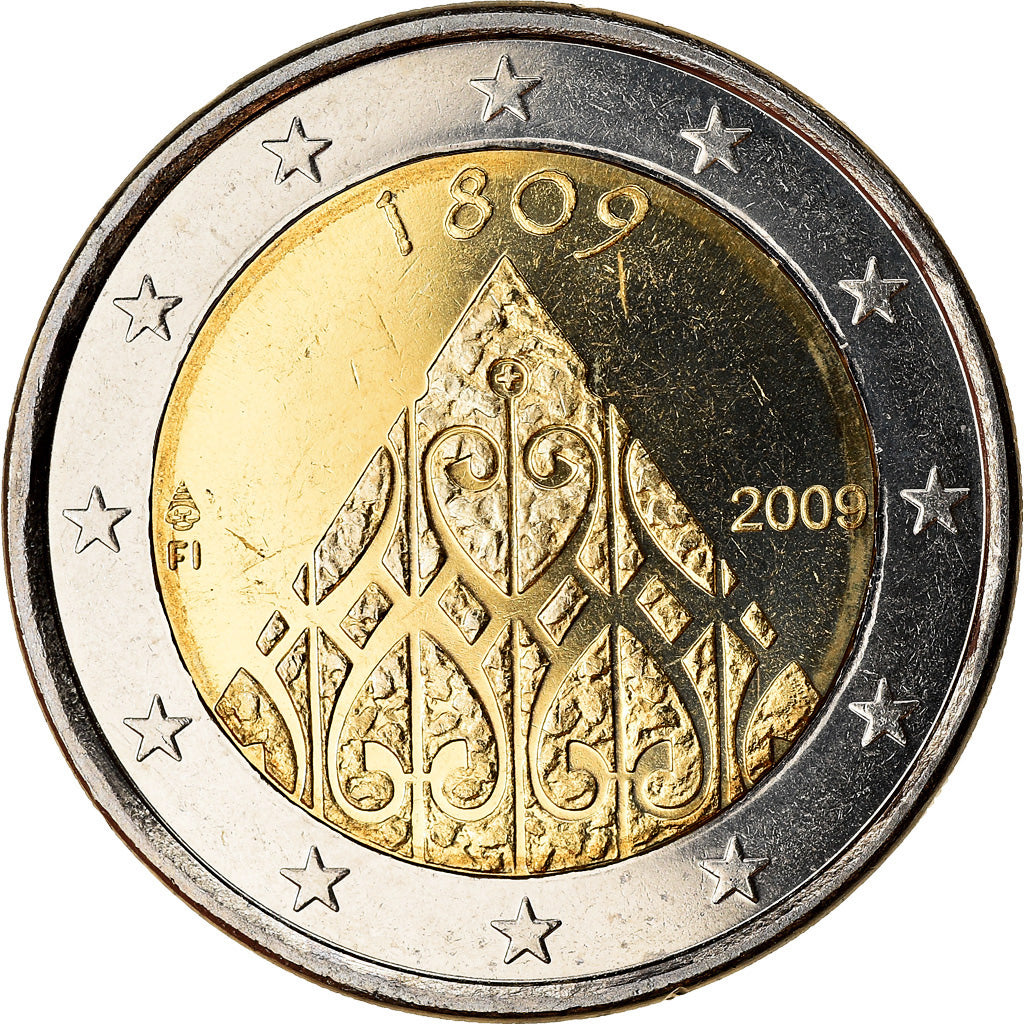 Finnland, 2 Euro, Autonomy, 2009, VZ, Bi-Metallic, KM:149