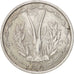 WEST AFRICAN STATES, Franc, 1971, KM #3.1, EF(40-45), Aluminum, 23, 1.30