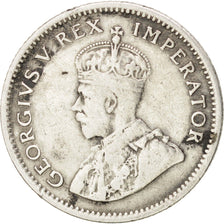 SOUTH AFRICA, 6 Pence, 1936, KM #16.2, VF(30-35), Silver, 19.41, 2.79