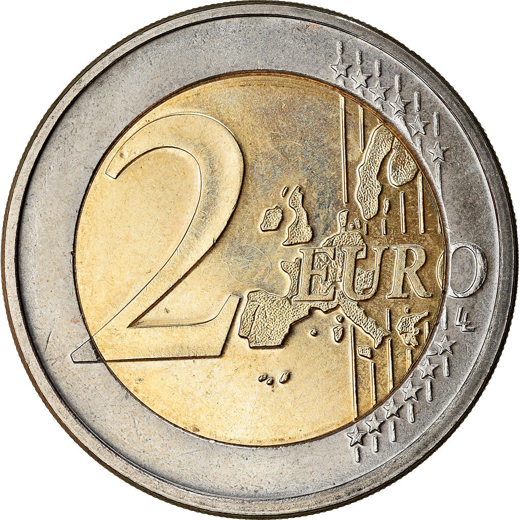Luxemburgo, 2 Euro, Grand Duc de Luxembourg, 2004, AU(55-58), Bimetálico