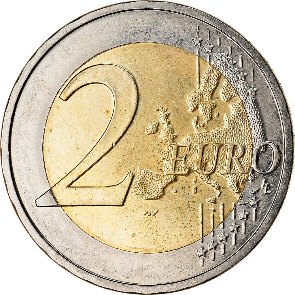 Niemcy - RFN, 2 Euro, 2010, Munich, MS(63), Bimetaliczny, KM:285