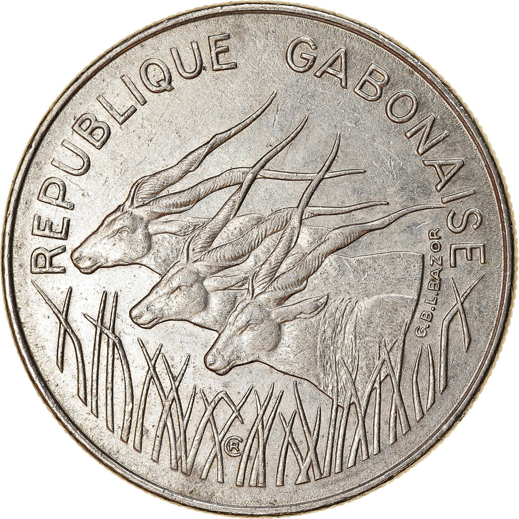 Monnaie, Gabon, 100 Francs, 1972, Paris, SUP, Nickel, KM:12