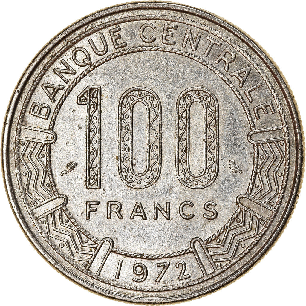 Monnaie, Gabon, 100 Francs, 1972, Paris, SUP, Nickel, KM:12