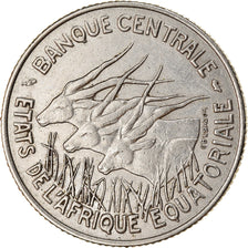 Monnaie, États de l'Afrique équatoriale, 100 Francs, 1966, Paris, TTB, Nickel