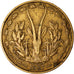 Moeda, África Ocidental Francesa, 10 Francs, 1957, VF(30-35), Alumínio-Bronze