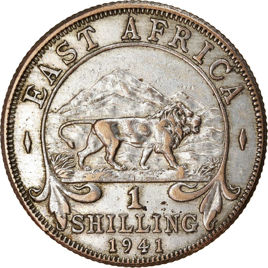Monnaie, EAST AFRICA, George VI, Shilling, 1941, TB+, Argent, KM:28.1