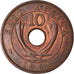 Moeda, ÁFRICA ORIENTAL, 10 Cents, 1964, EF(40-45), Bronze, KM:40