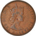 Monnaie, Etats des caraibes orientales, Elizabeth II, 2 Cents, 1957, TB+