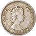 Coin, East Caribbean States, Elizabeth II, 25 Cents, 1955, VF(30-35)