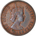Coin, East Caribbean States, Elizabeth II, Cent, 1955, VF(30-35), Bronze, KM:2
