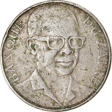 Moneta, Zaire, 10 Makuta, 1976, MB+, Rame-nichel, KM:7
