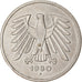 Moneta, GERMANIA - REPUBBLICA FEDERALE, 5 Mark, 1980, Stuttgart, BB, Nichel