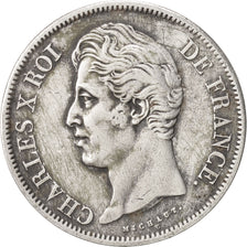 Charles X, 5 Francs 1828 W, KM 728.13