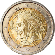 Italia, 2 Euro, 2002, SC, Bimetálico, KM:217