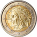 Italia, 2 Euro, 2002, SC, Bimetálico, KM:217