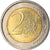 Itália, 2 Euro, 2002, MS(63), Bimetálico, KM:217