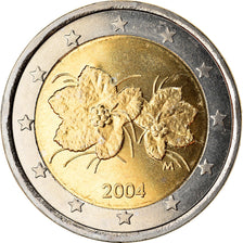 Finlandia, 2 Euro, 2004, SPL, Bi-metallico, KM:105