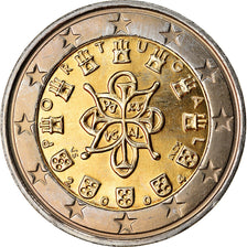 Portogallo, 2 Euro, 2004, SPL, Bi-metallico, KM:747