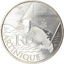 France, 10 Euro, 2010, Martinique, SPL, Argent, KM:1662