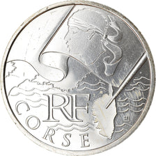 France, 10 Euro, Corse, 2010, SPL, Argent, KM:1658