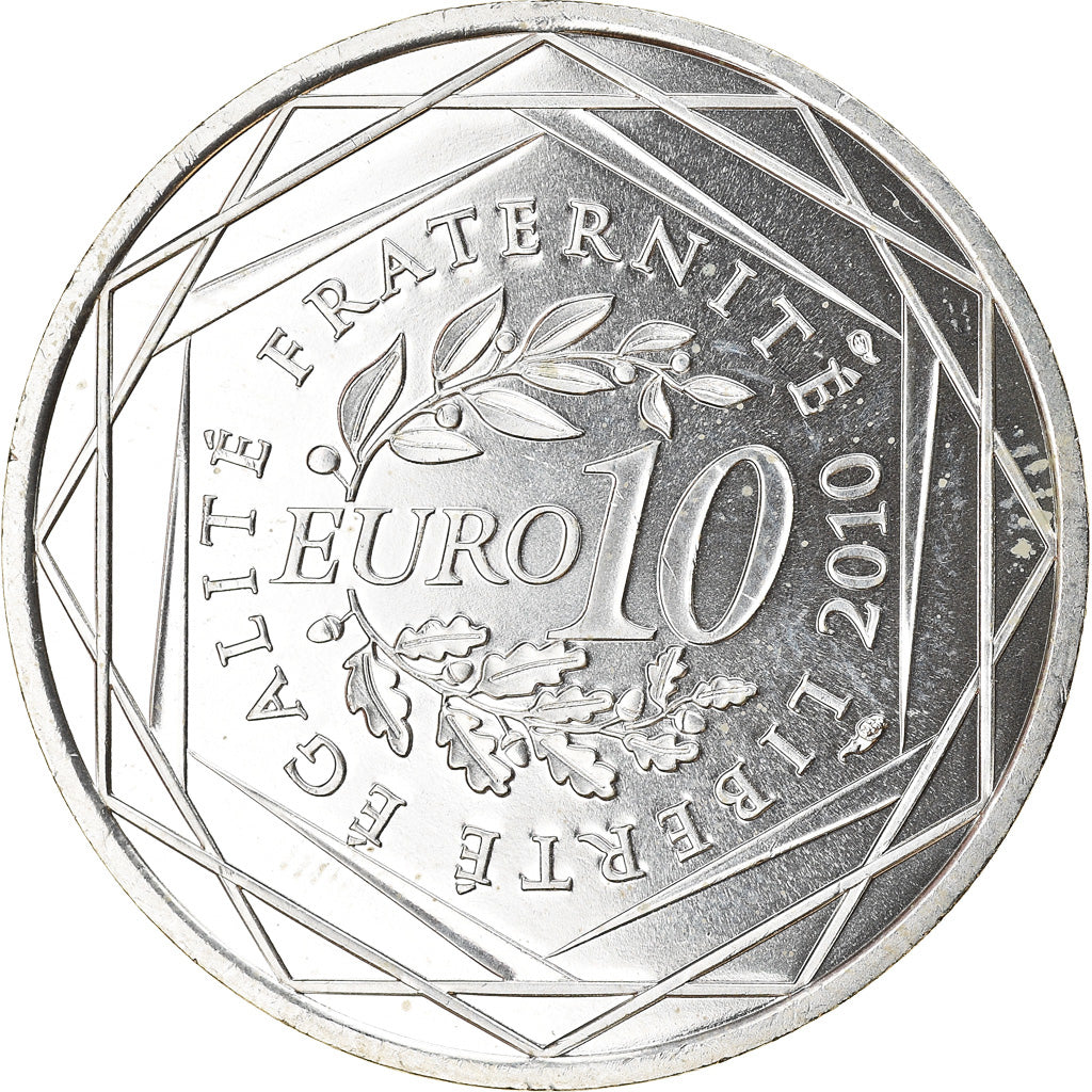 France, 10 Euro, Corse, 2010, SPL, Argent, KM:1658