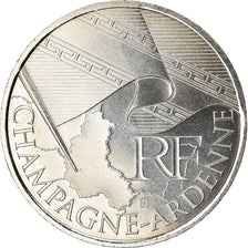 France, 10 Euro, Champagne-Ardenne, 2010, SPL, Argent, KM:1651