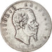 Münze, Italien, Vittorio Emanuele II, 5 Lire, 1876, Rome, S+, Silber, KM:8.4