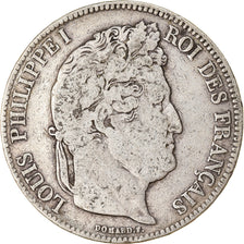 Monnaie, France, Louis-Philippe, 5 Francs, 1832, Bayonne, TB, Argent