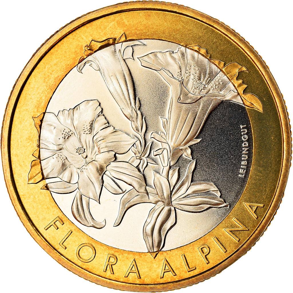Monnaie, Suisse, Flora Alpina, 10 Francs, 2017, Bern, SPL, Bi-Metallic