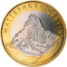 Moneta, Svizzera, Matterhorn, Cervin, 10 Francs, 2004, Bern, SPL, Bi-metallico